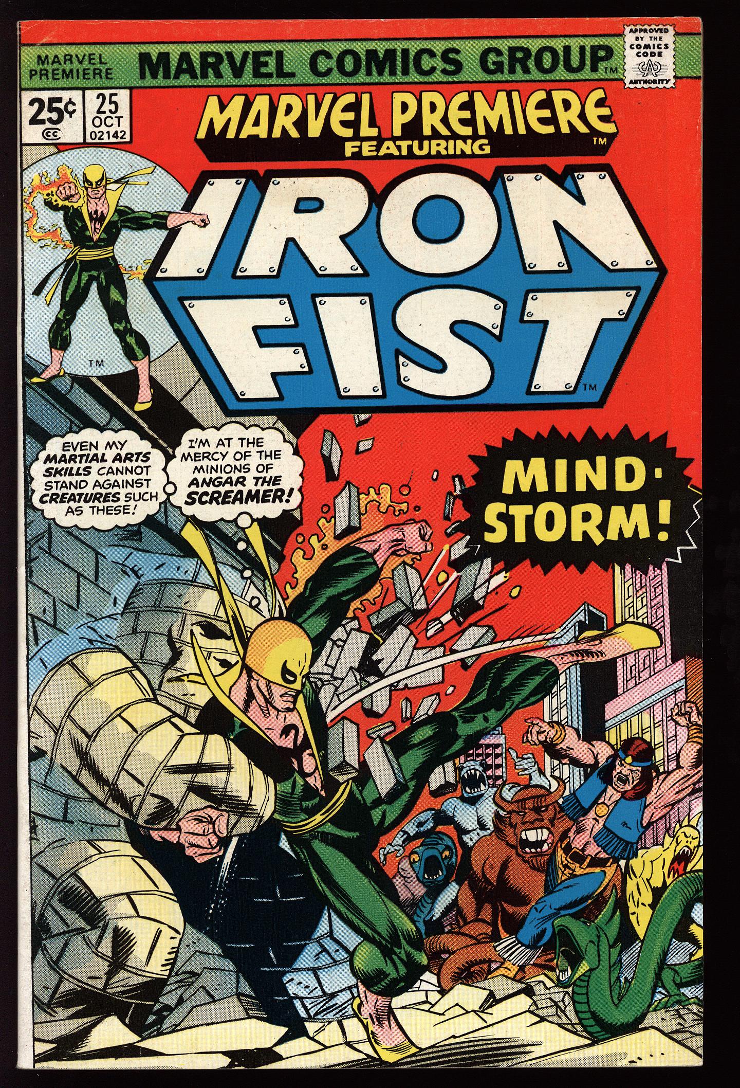 MARVEL PREMIERE Front Cover