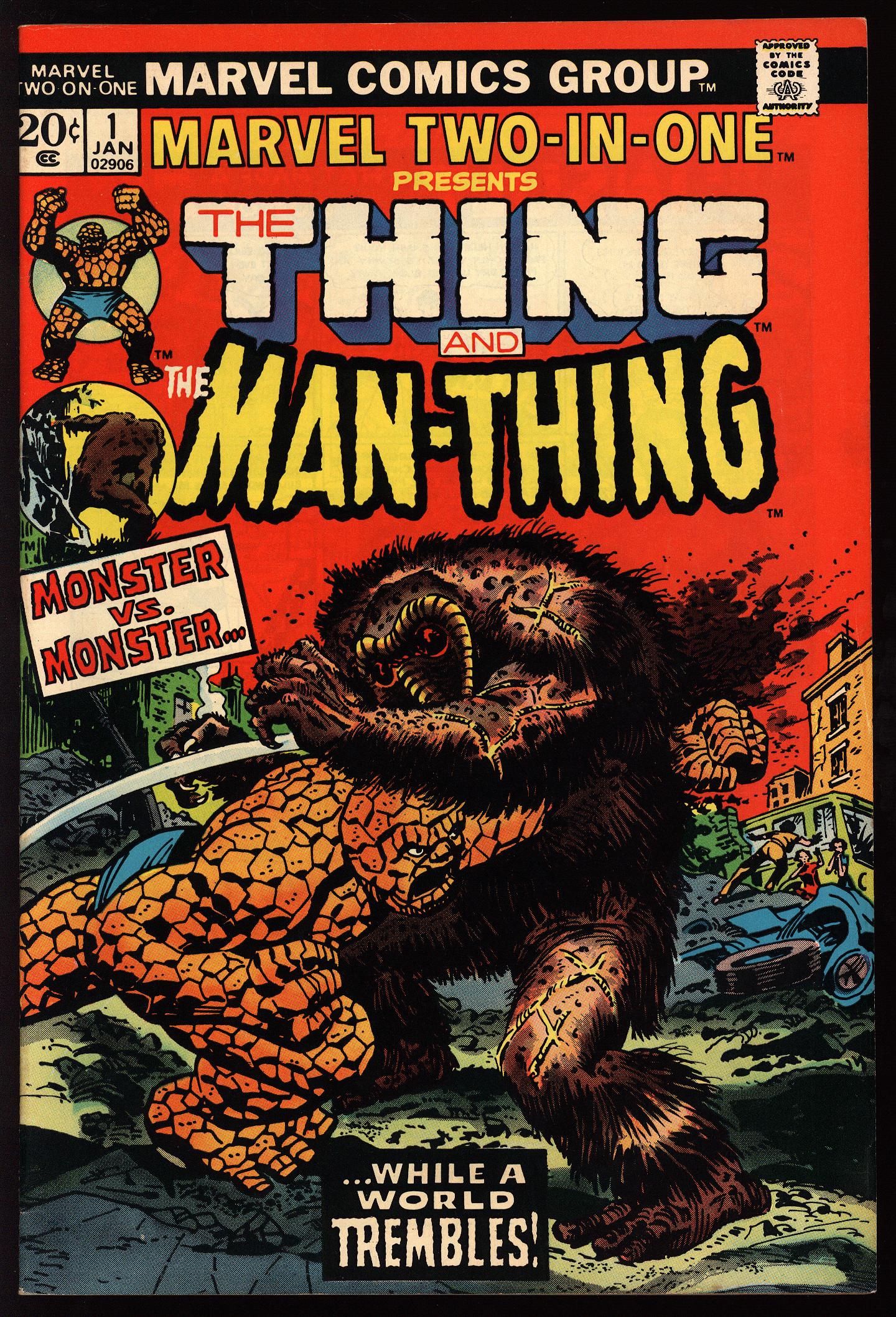 MARVEL TWO-IN-ONE Front Cover