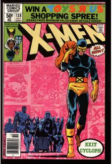 X-MEN #138 8.5 front cover