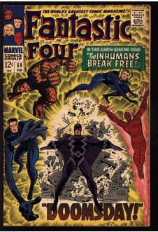 FANTASTIC FOUR #59 4.0 front cover