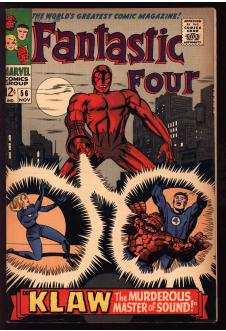 FANTASTIC FOUR #56 7.5 front cover