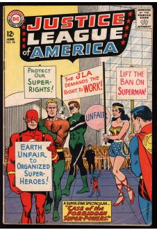JUSTICE LEAGUE OF AMERICA #28 4.0 front cover