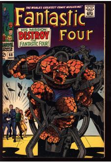 FANTASTIC FOUR #68 8.5 front cover