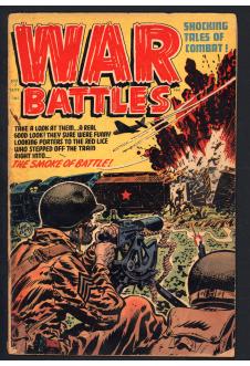 WAR BATTLES #7 1.8 front cover