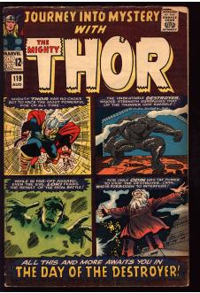JOURNEY INTO MYSTERY #119 4.5 front cover
