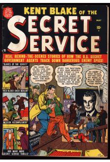 Cover of Kent Blake of the Secret Service #1