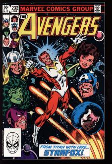 AVENGERS #232 9.2 front cover