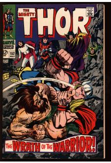 THOR #152 8.5 front cover
