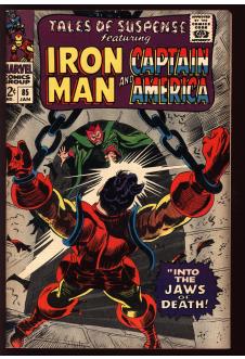 TALES OF SUSPENSE #85 7.5 front cover