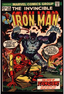 IRON MAN #56 8.5 front cover