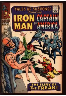 TALES OF SUSPENSE #75 7.0 front cover