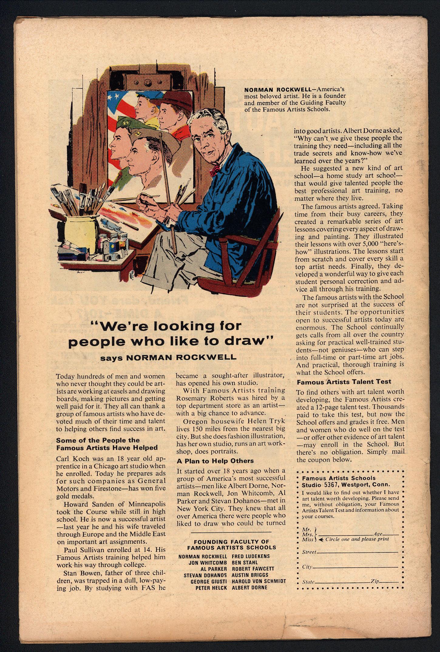 KID COLT OUTLAW Back Cover