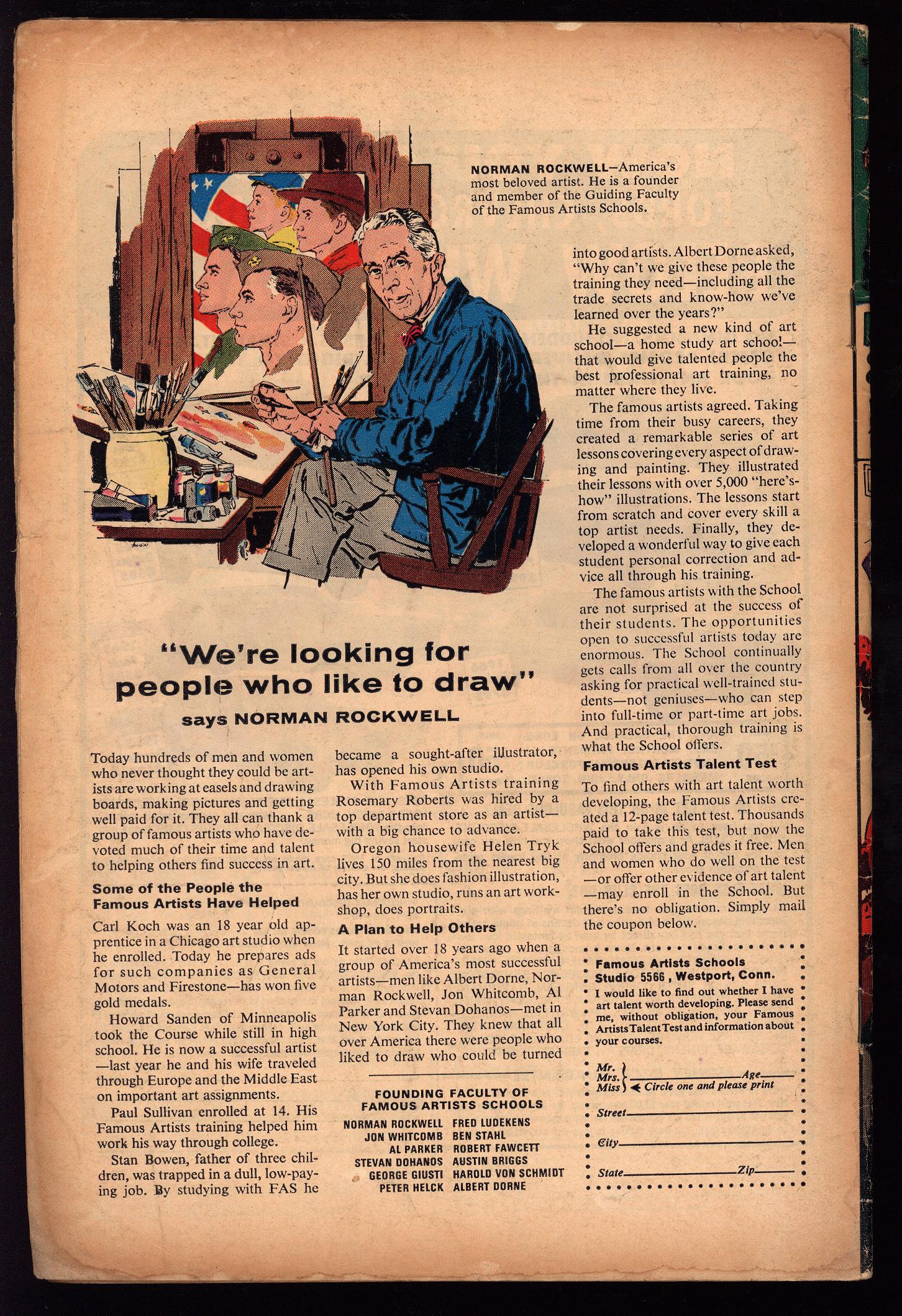 AVENGERS Back Cover