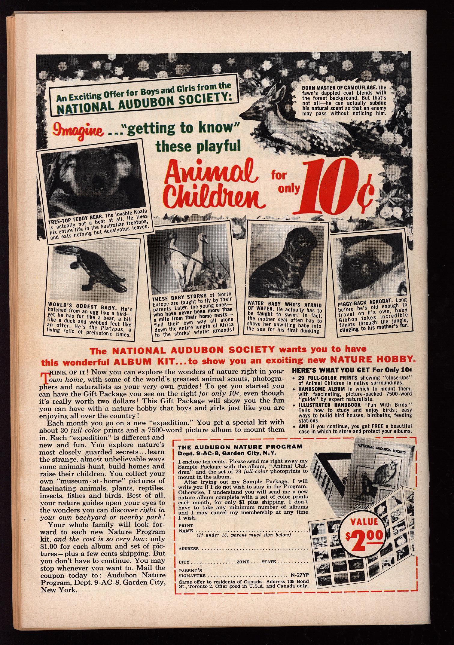 ARCHIE'S JOKE BOOK Back Cover