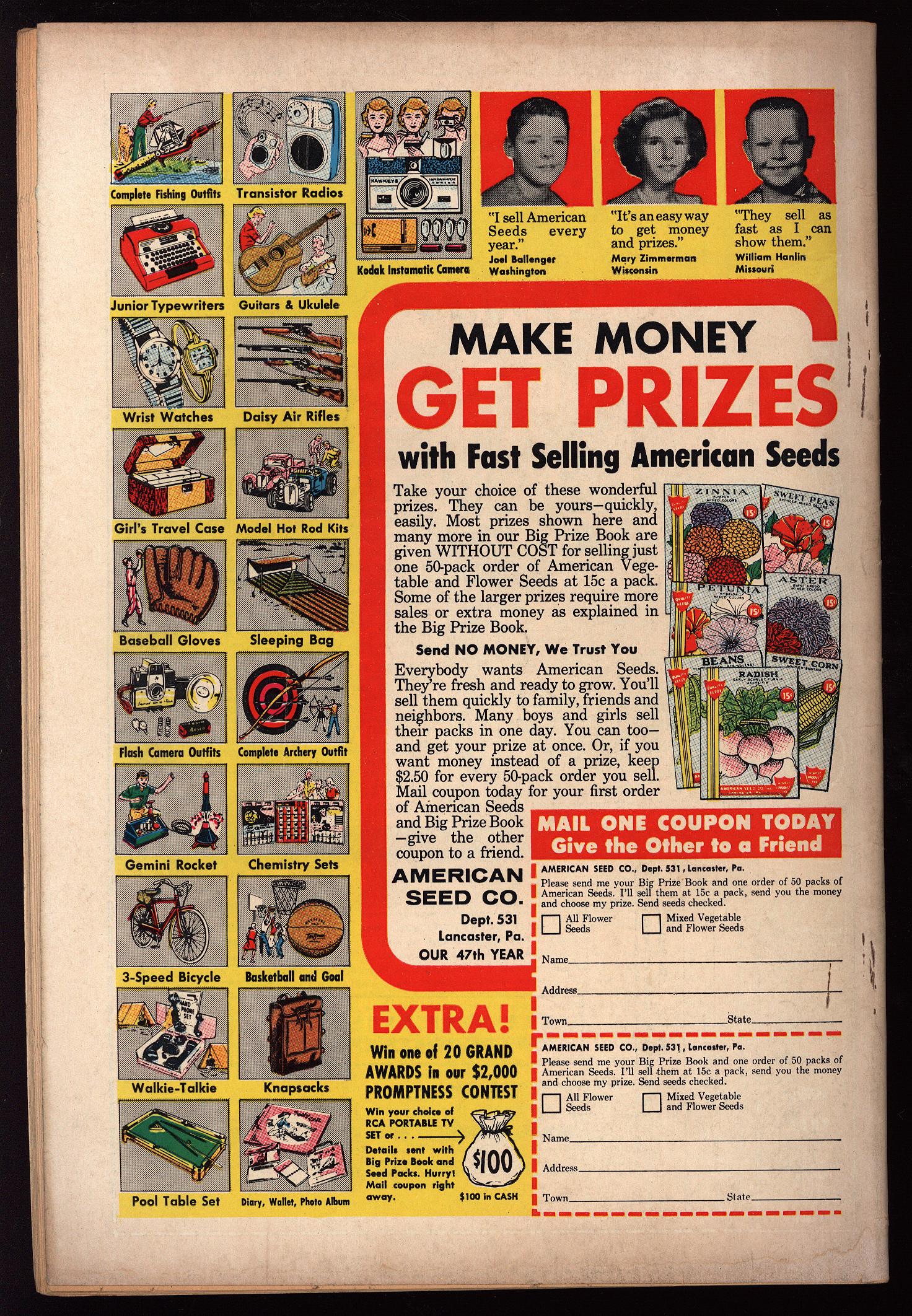 DETECTIVE COMICS Back Cover