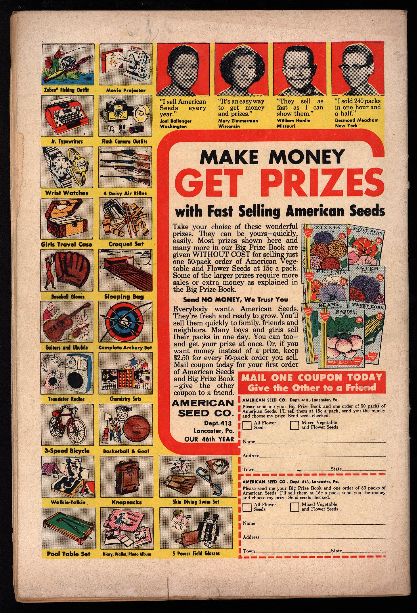 SUPERMAN Back Cover