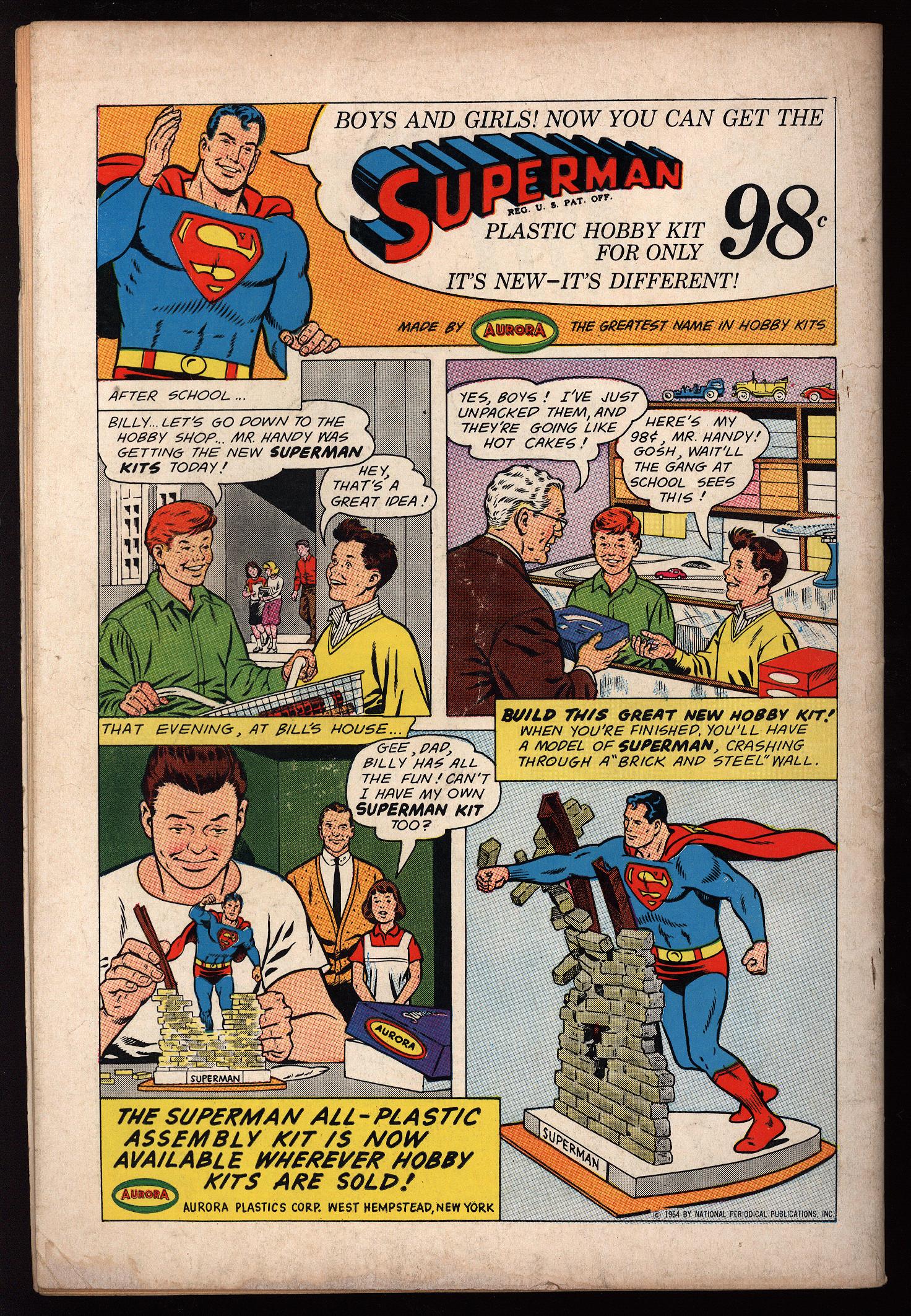 DETECTIVE COMICS Back Cover