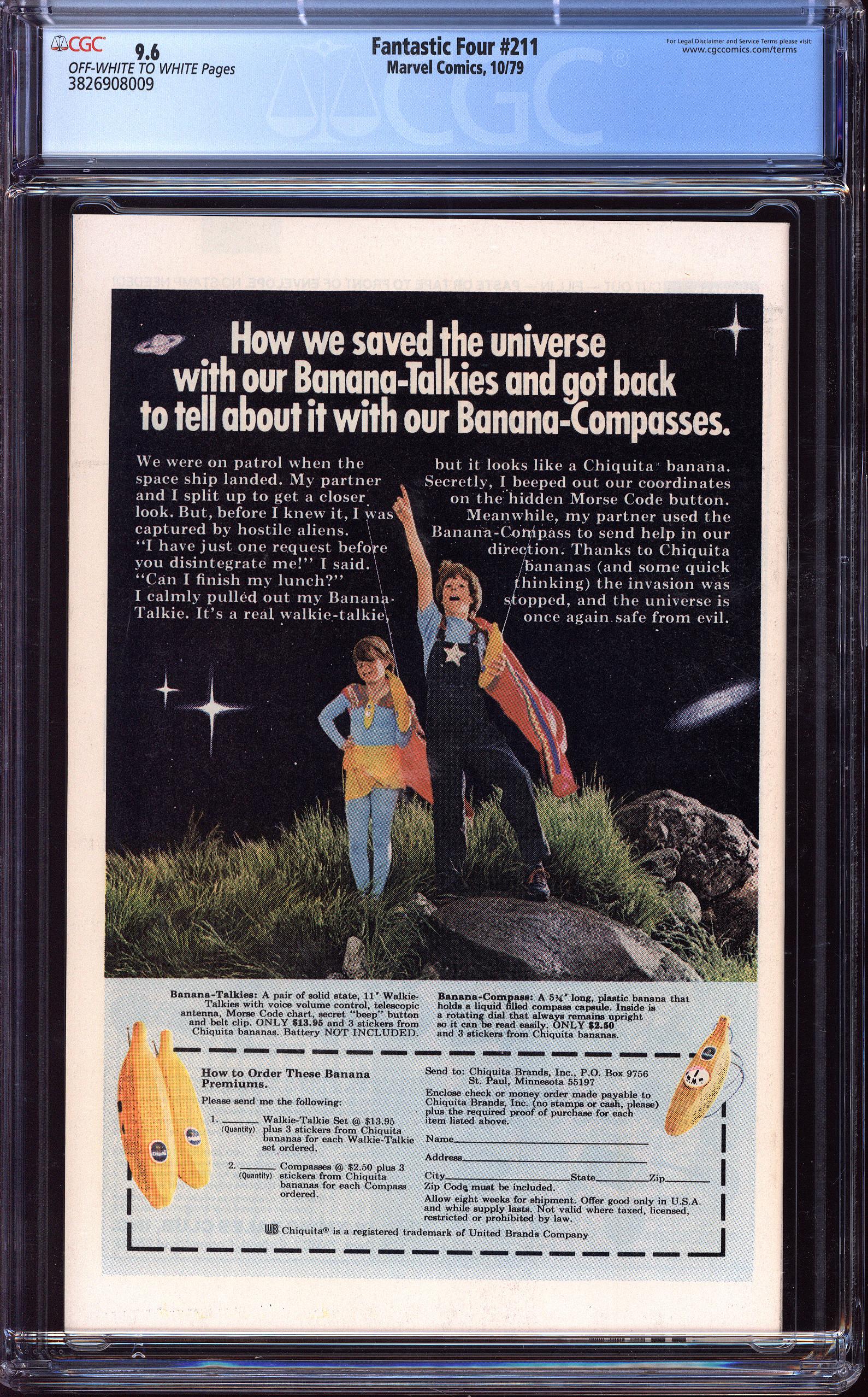 FANTASTIC FOUR Back Cover