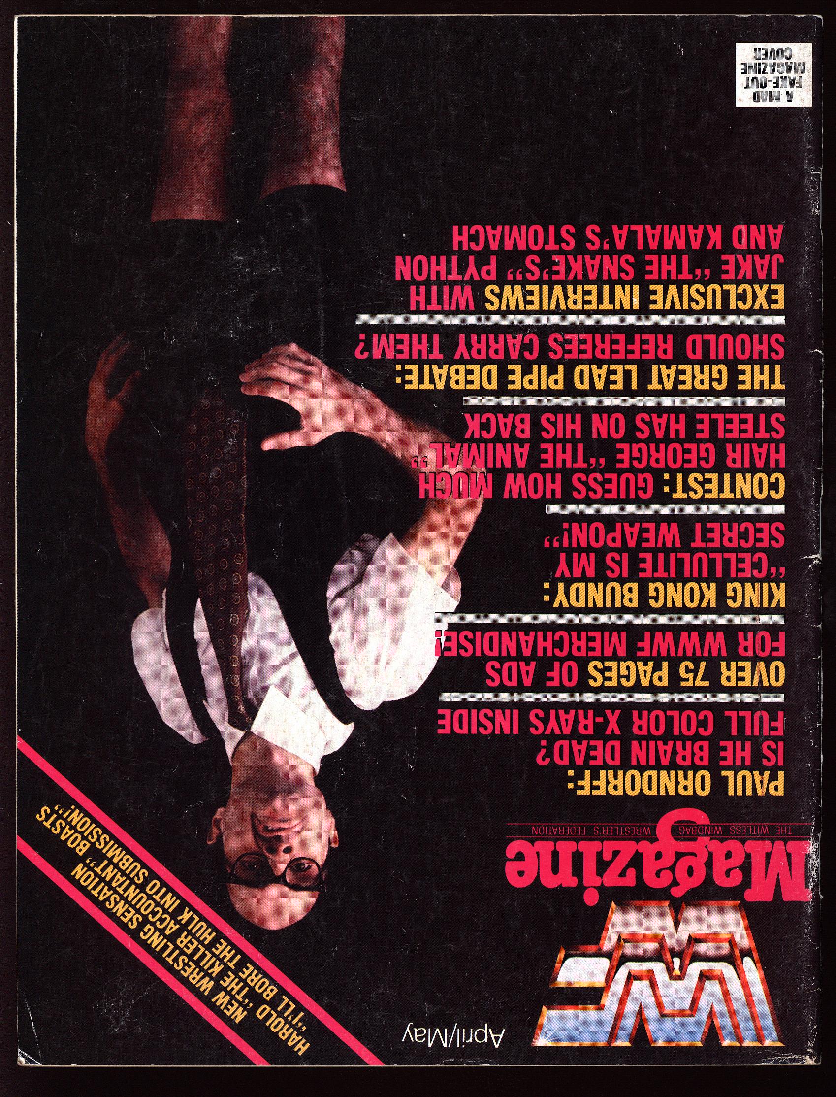 MAD Back Cover