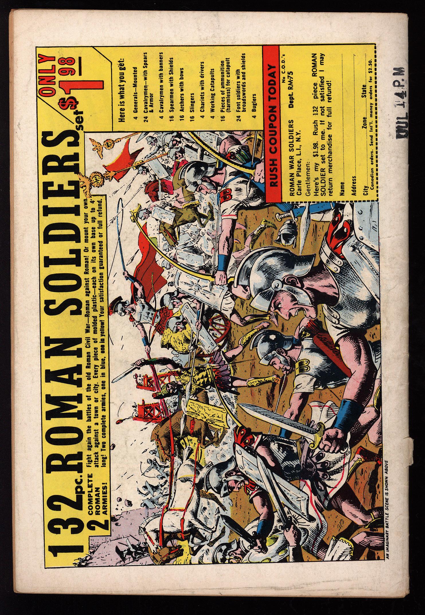 BATMAN Back Cover