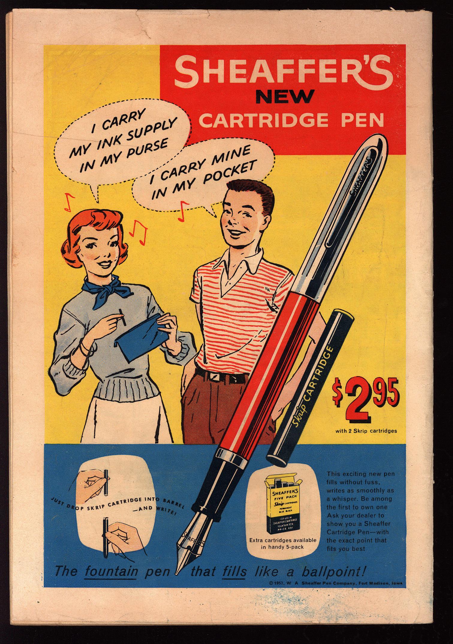 ARCHIE COMICS Back Cover
