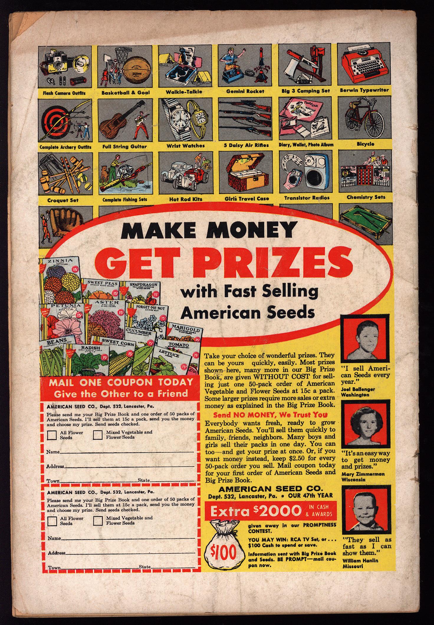 DETECTIVE COMICS Back Cover