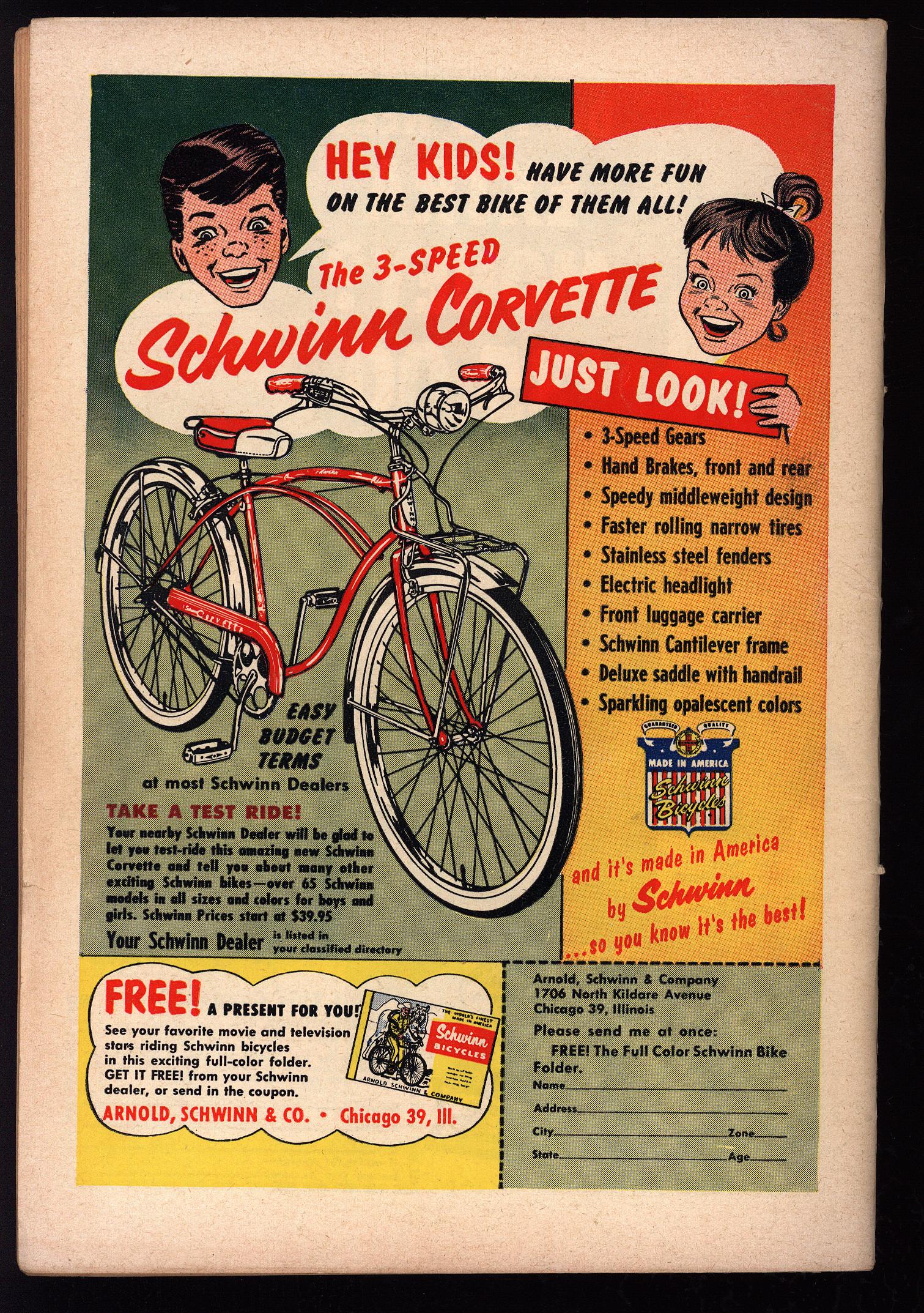 ARCHIE COMICS Back Cover