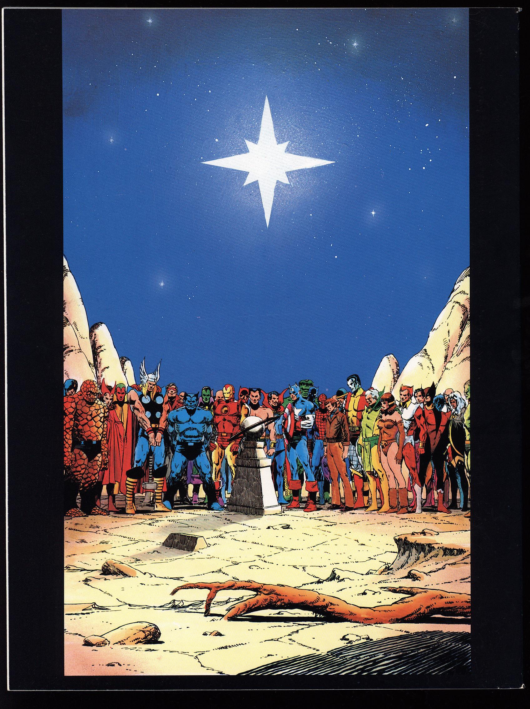 MARVEL GRAPHIC NOVEL Back Cover