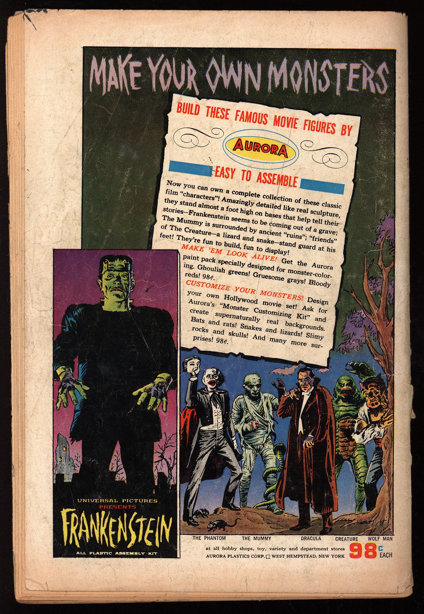 BATMAN Back Cover