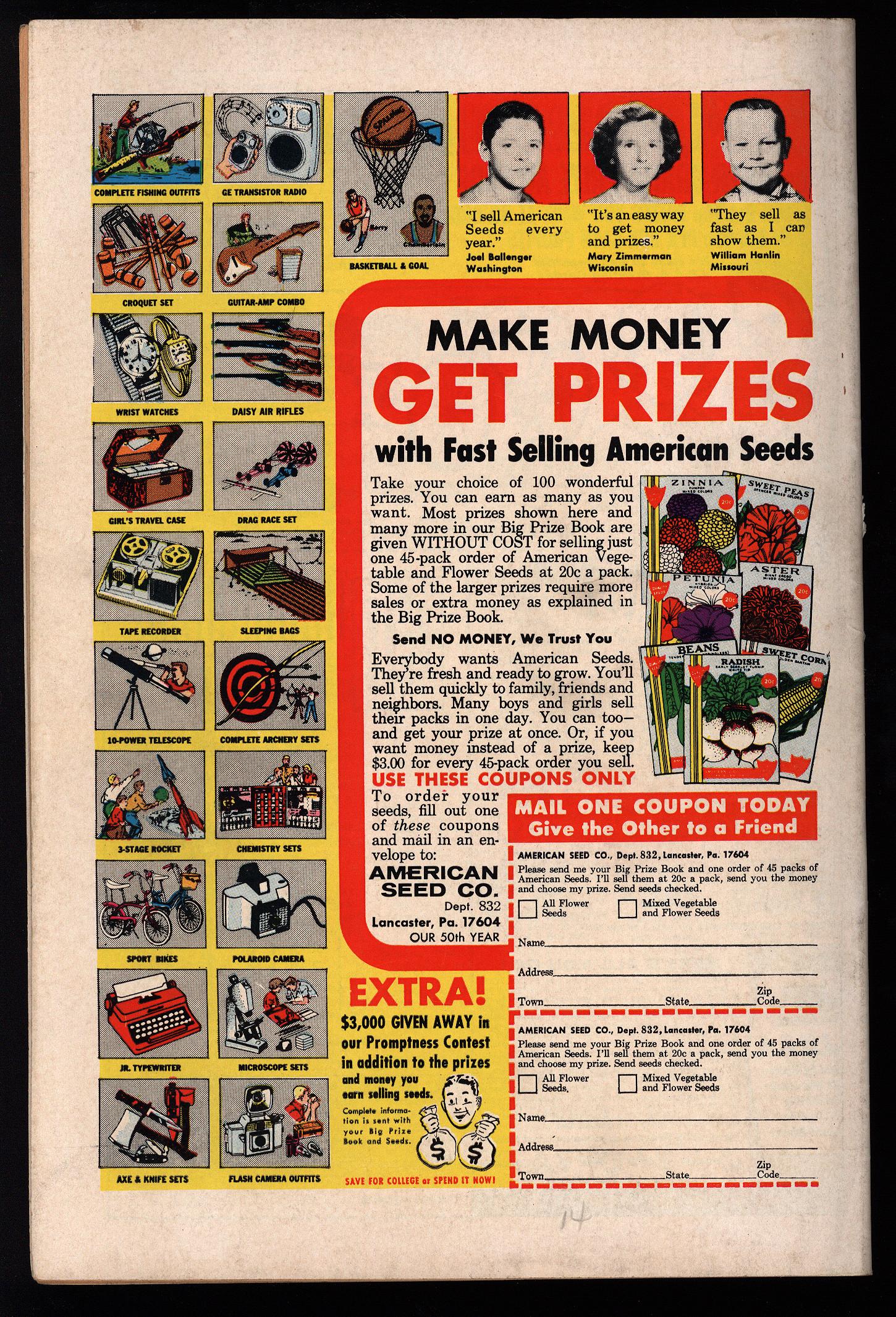 SUPERMAN Back Cover