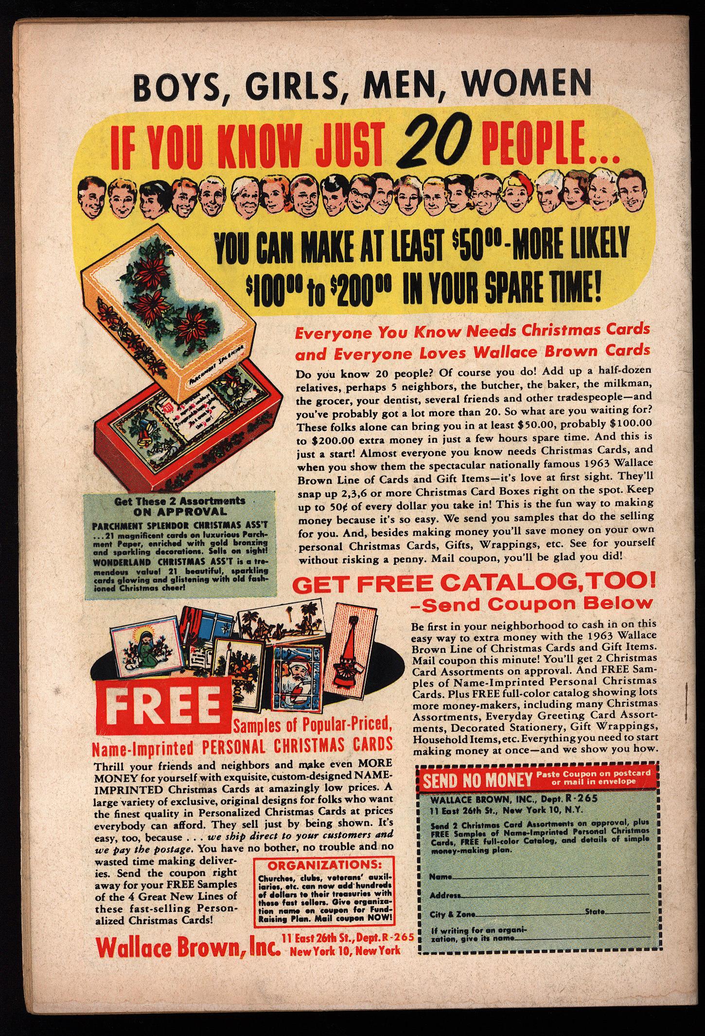 SUPERMAN Back Cover