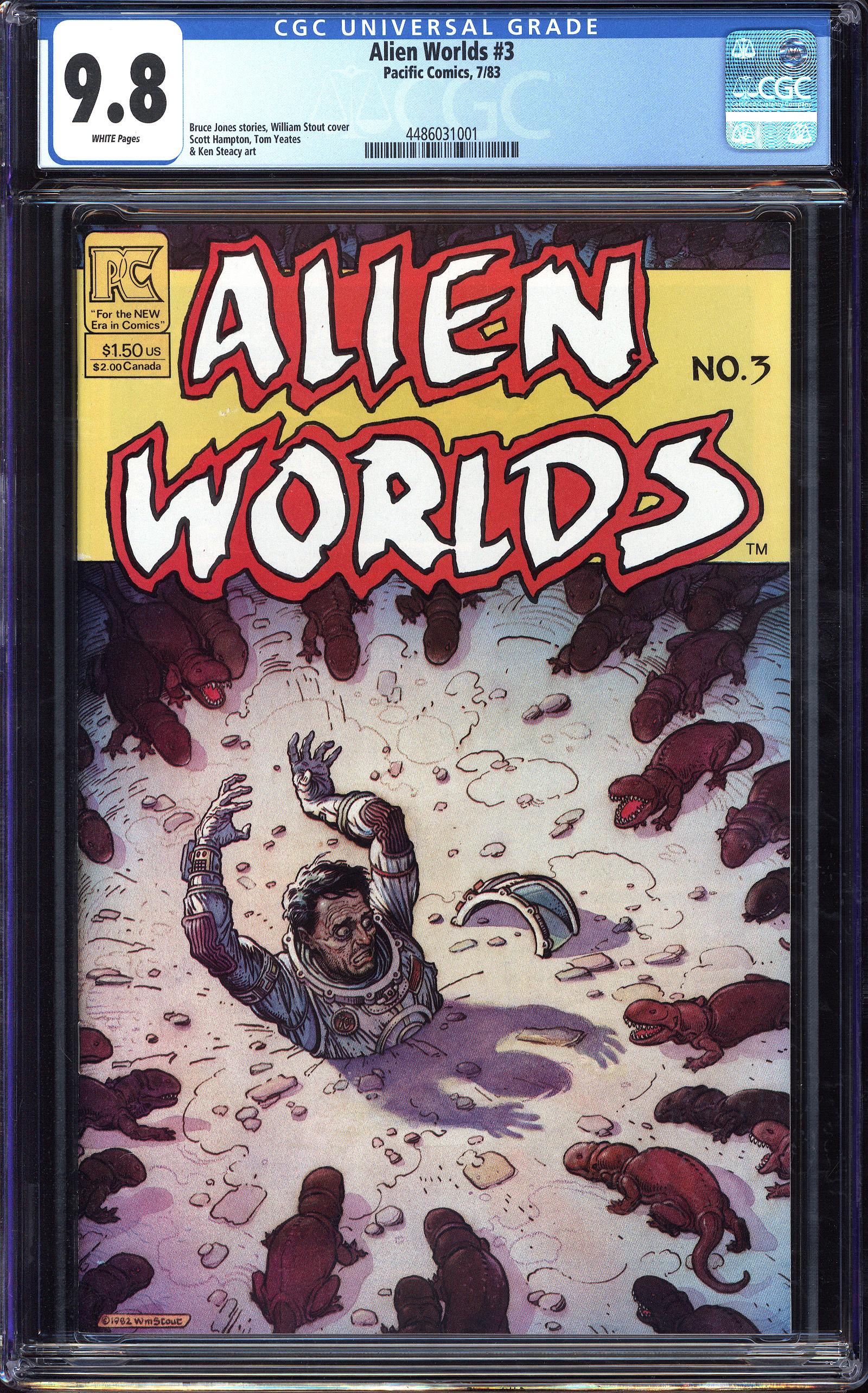 ALIEN WORLDS Front Cover