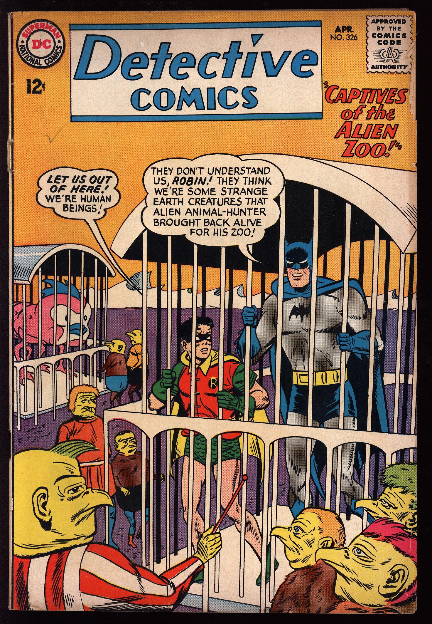 DETECTIVE COMICS Front Cover