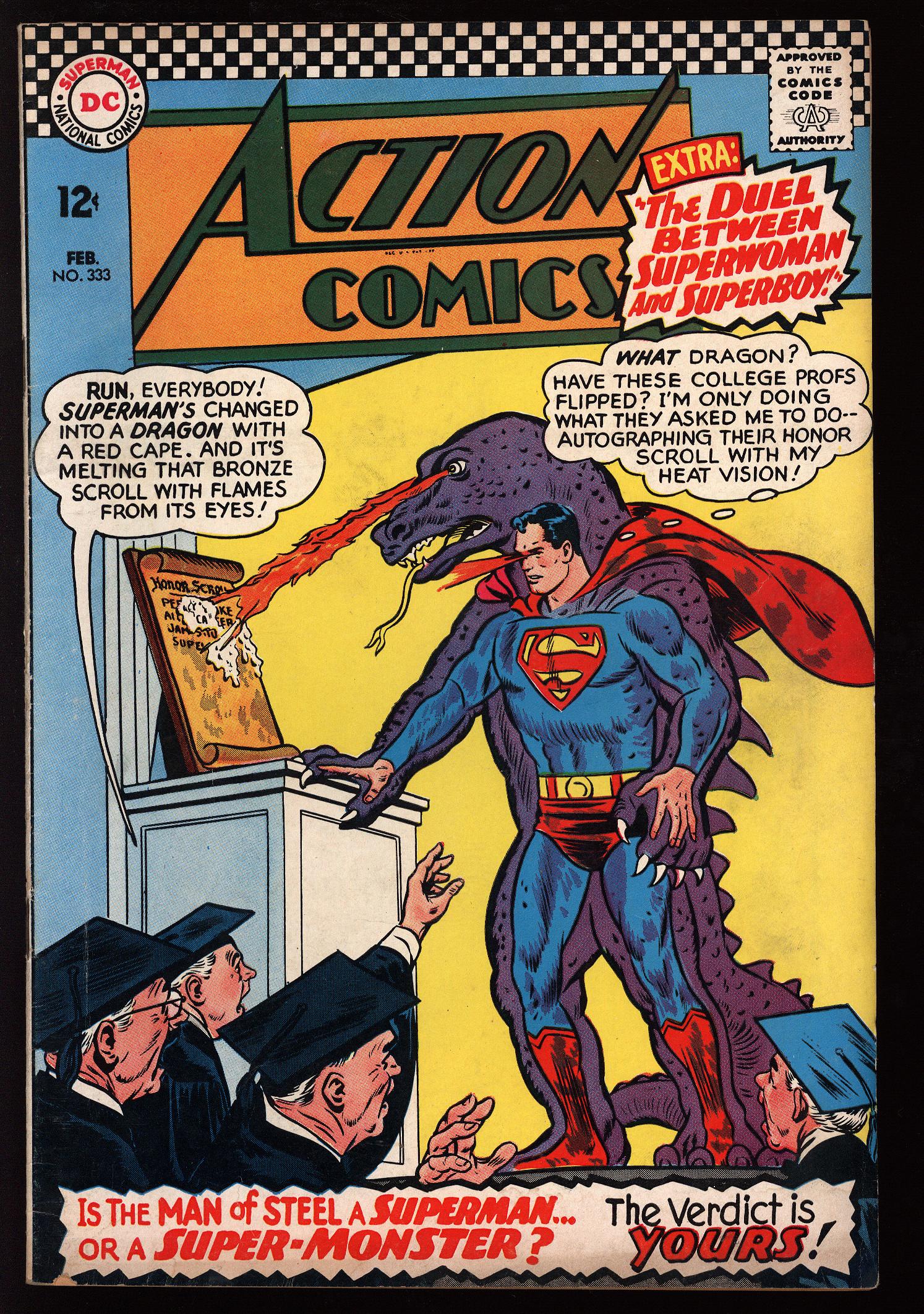 ACTION COMICS Front Cover
