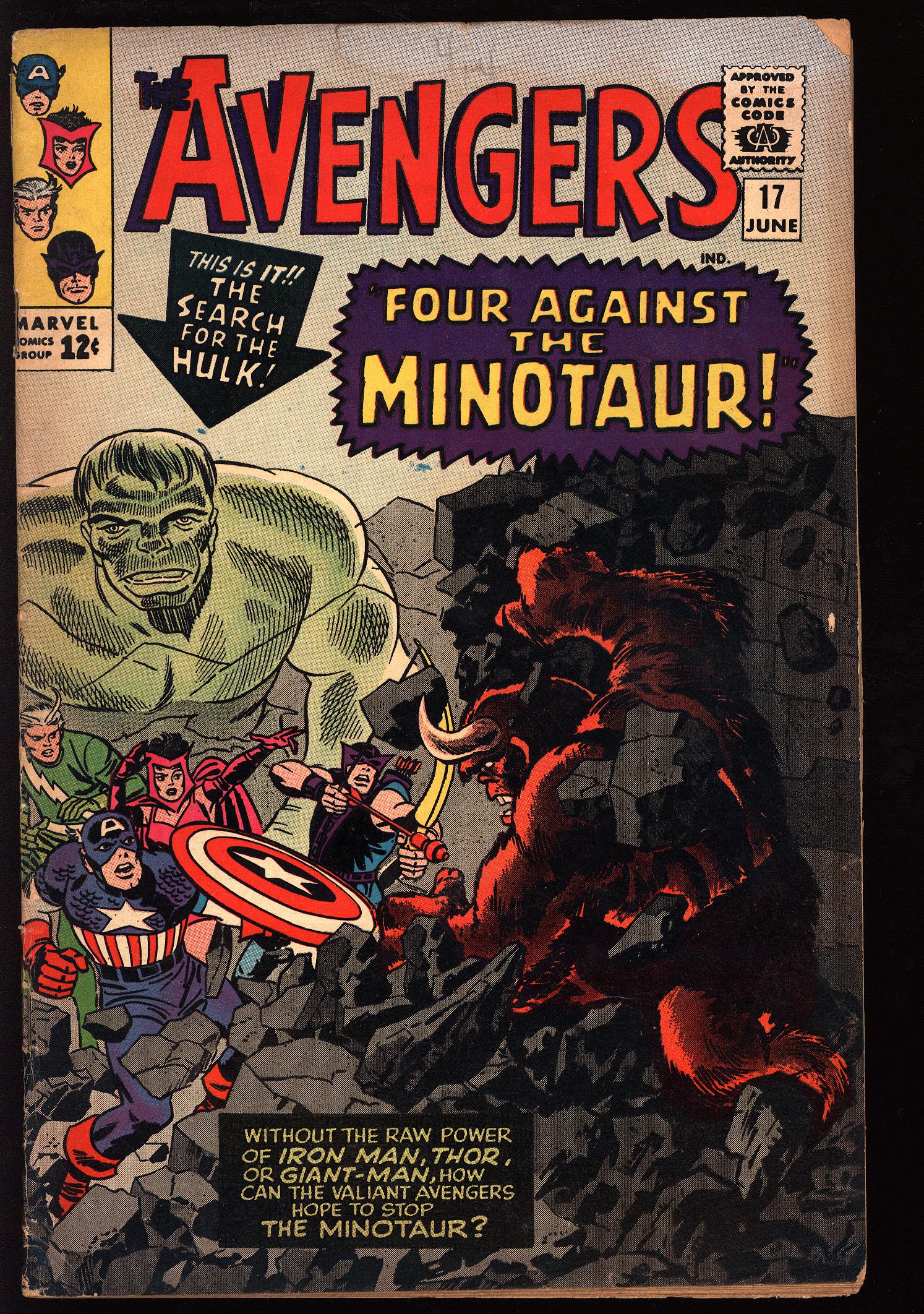 AVENGERS Front Cover
