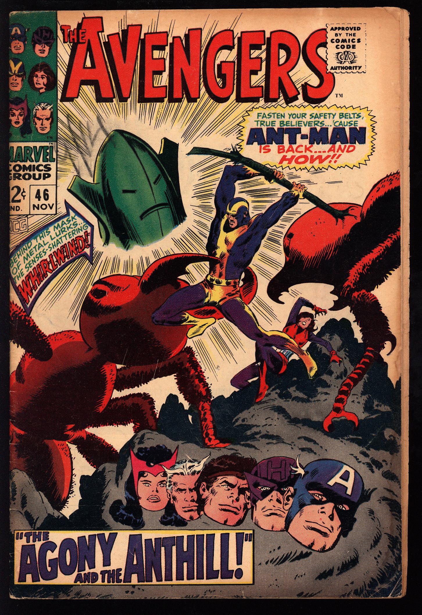AVENGERS Front Cover