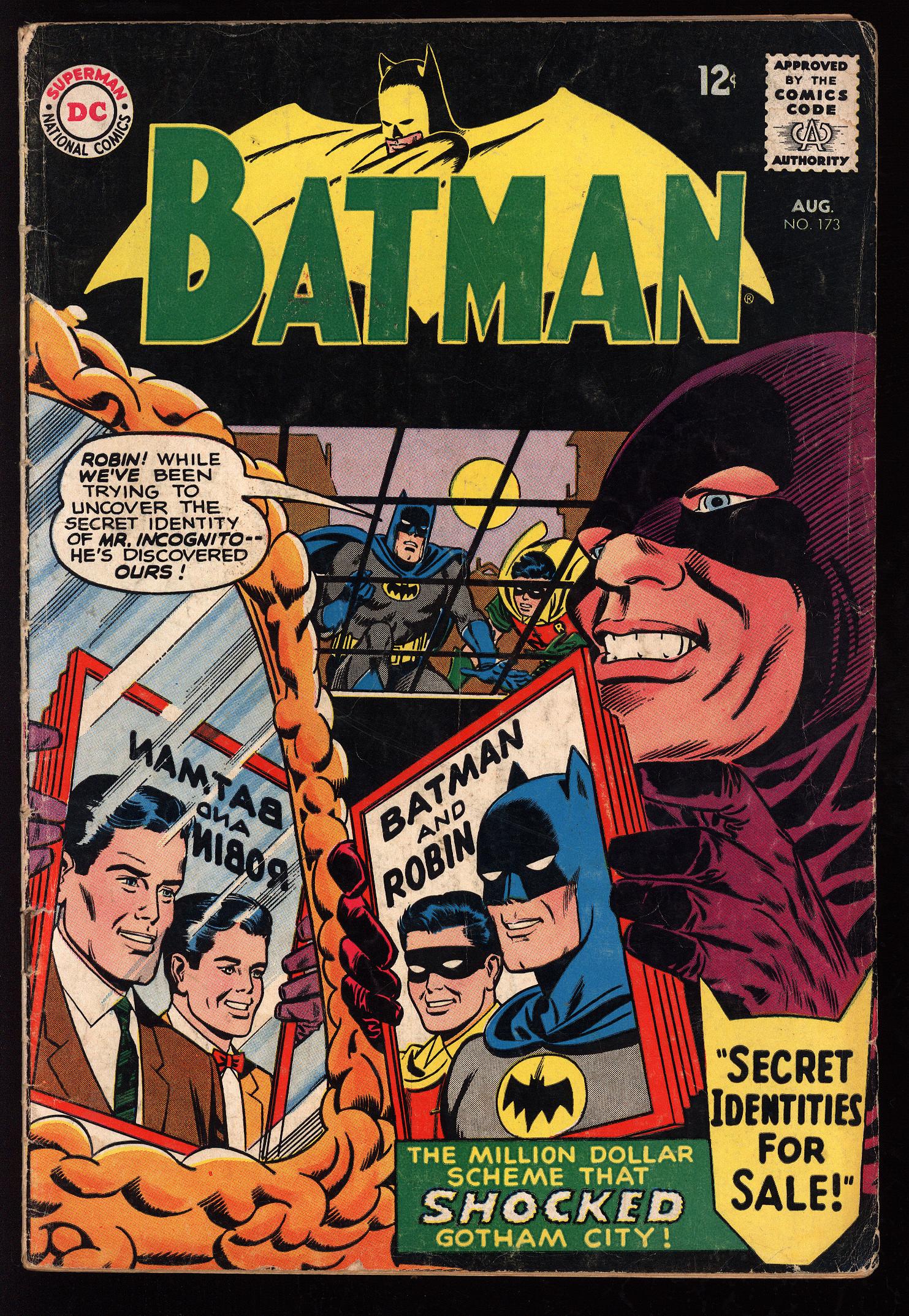 BATMAN Front Cover