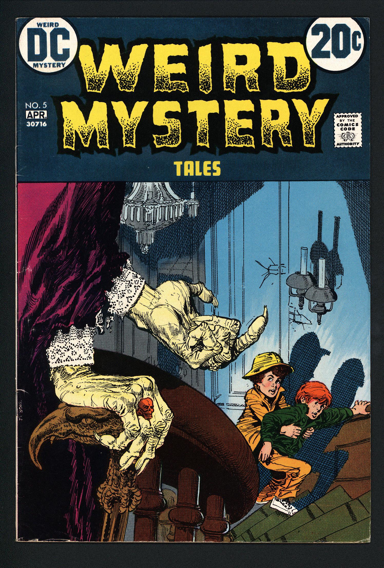 WEIRD MYSTERY TALES Front Cover