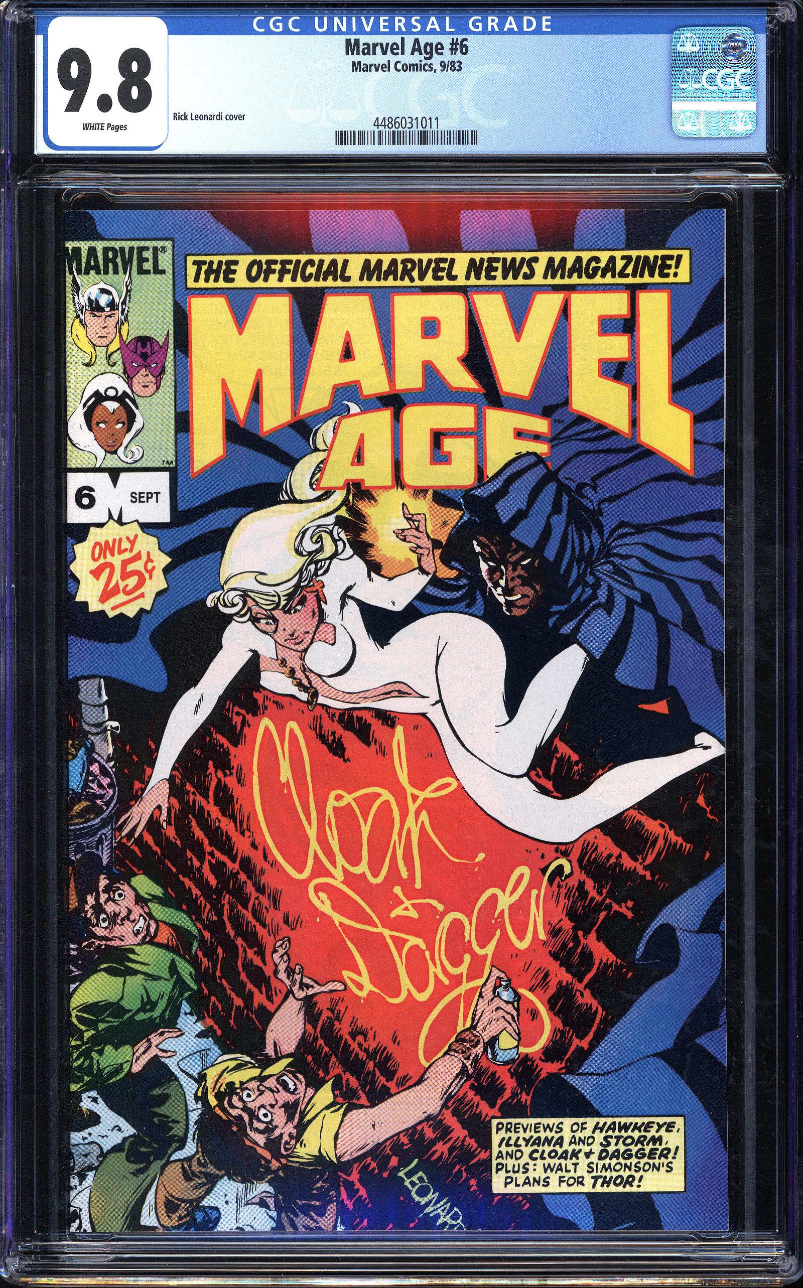 MARVEL AGE Front Cover