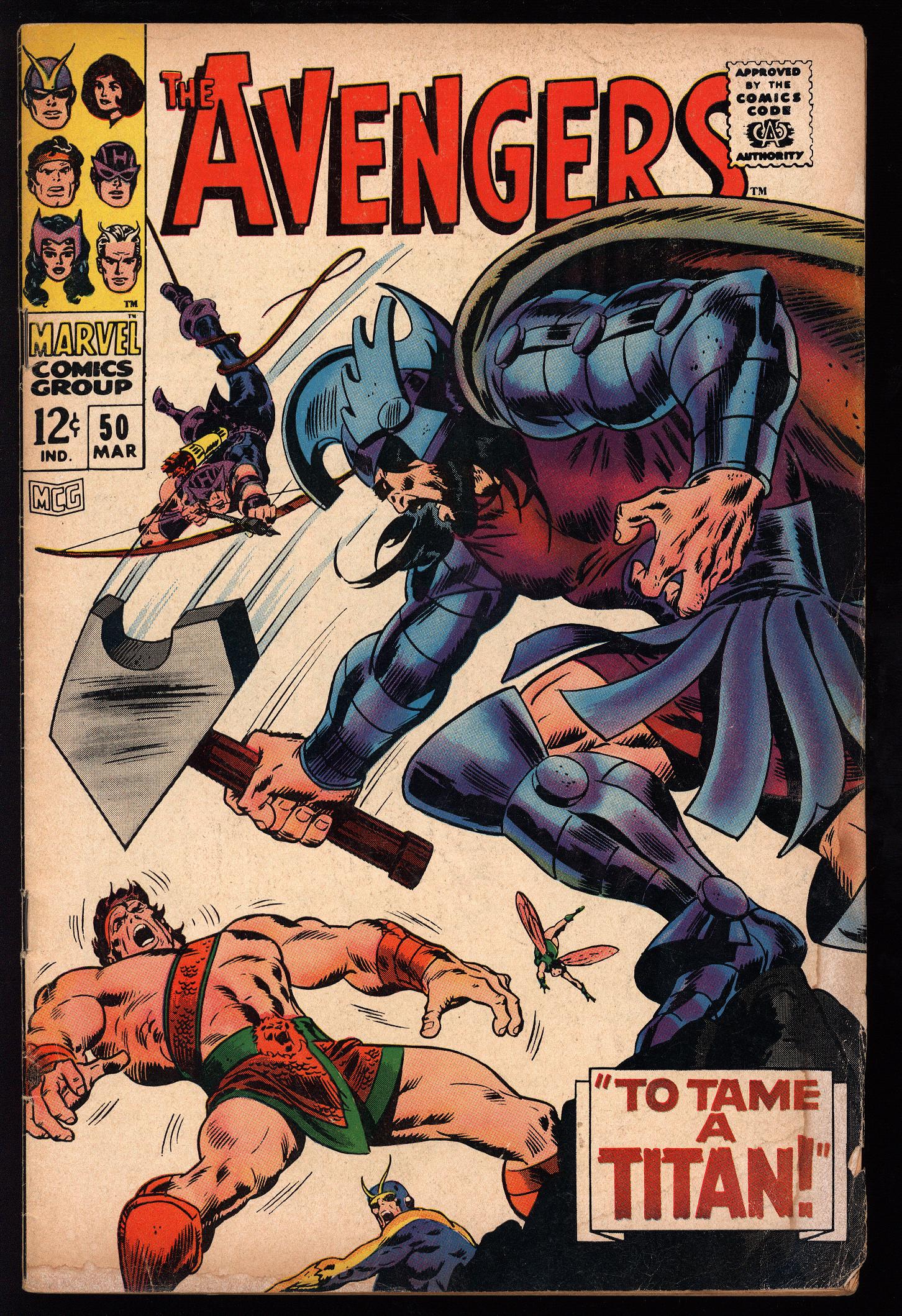 AVENGERS Front Cover