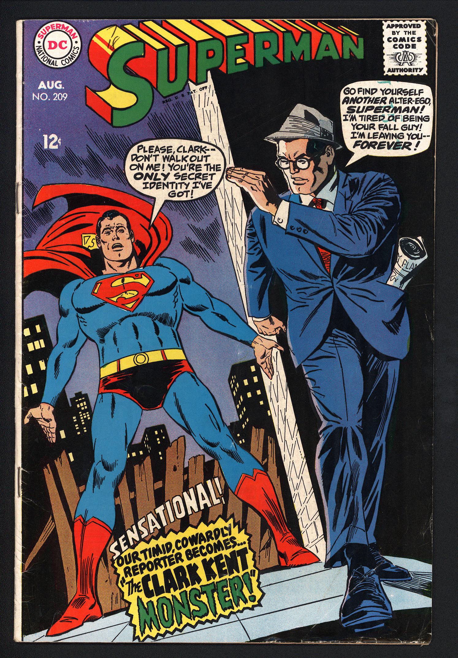 SUPERMAN Front Cover
