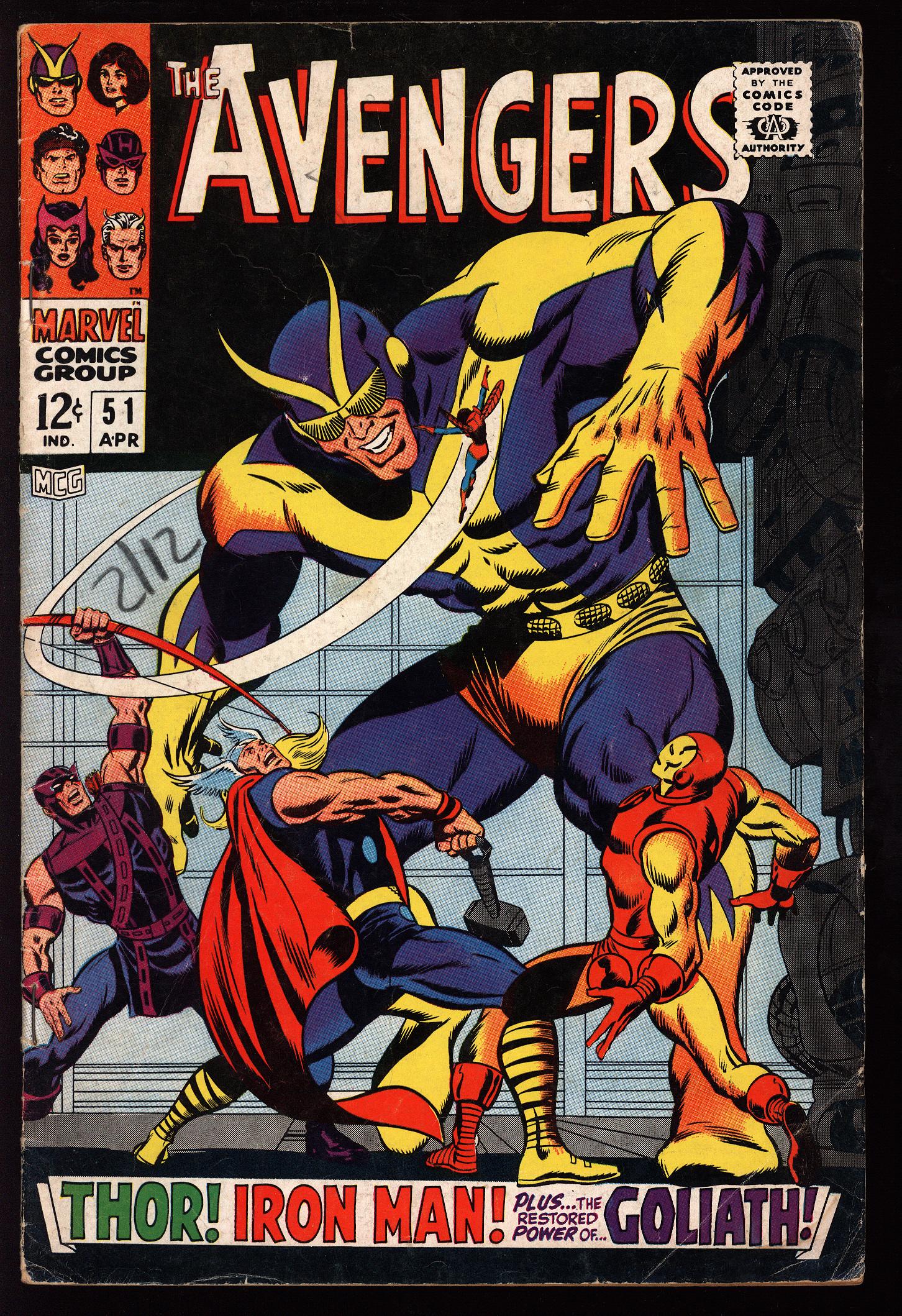 AVENGERS Front Cover