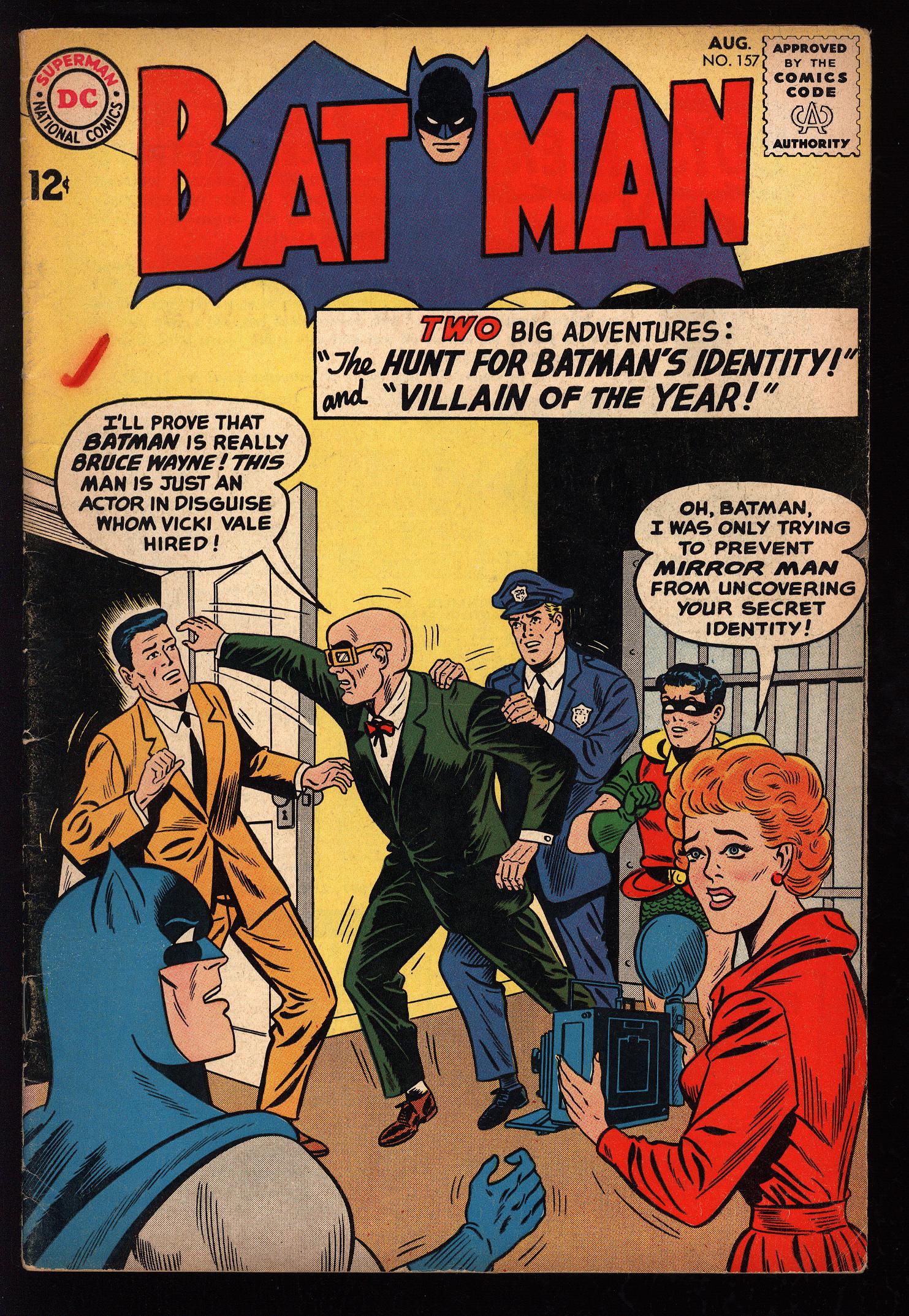 BATMAN Front Cover