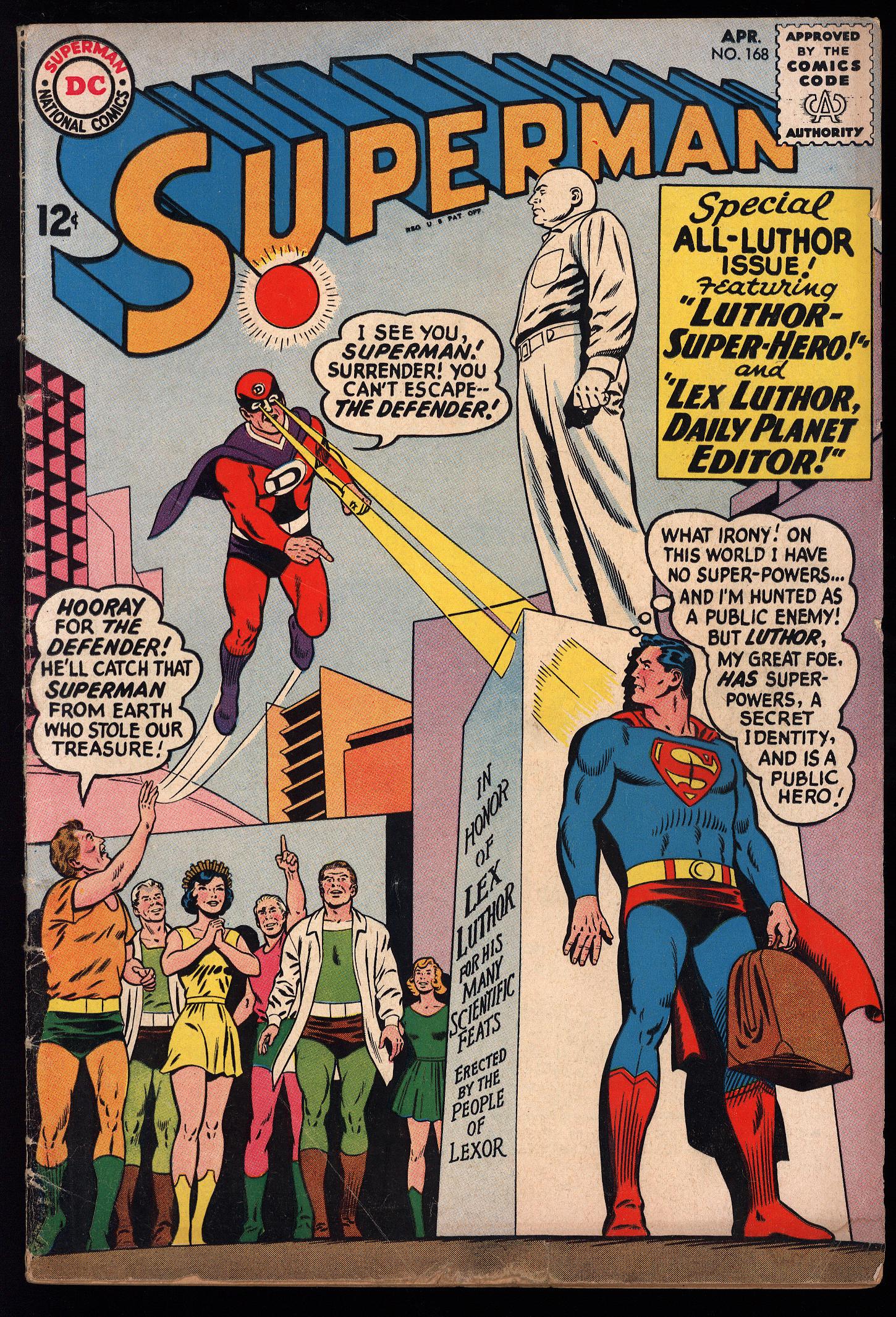 SUPERMAN Front Cover