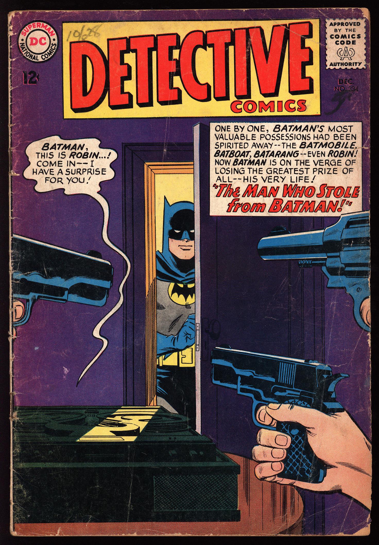 DETECTIVE COMICS Front Cover
