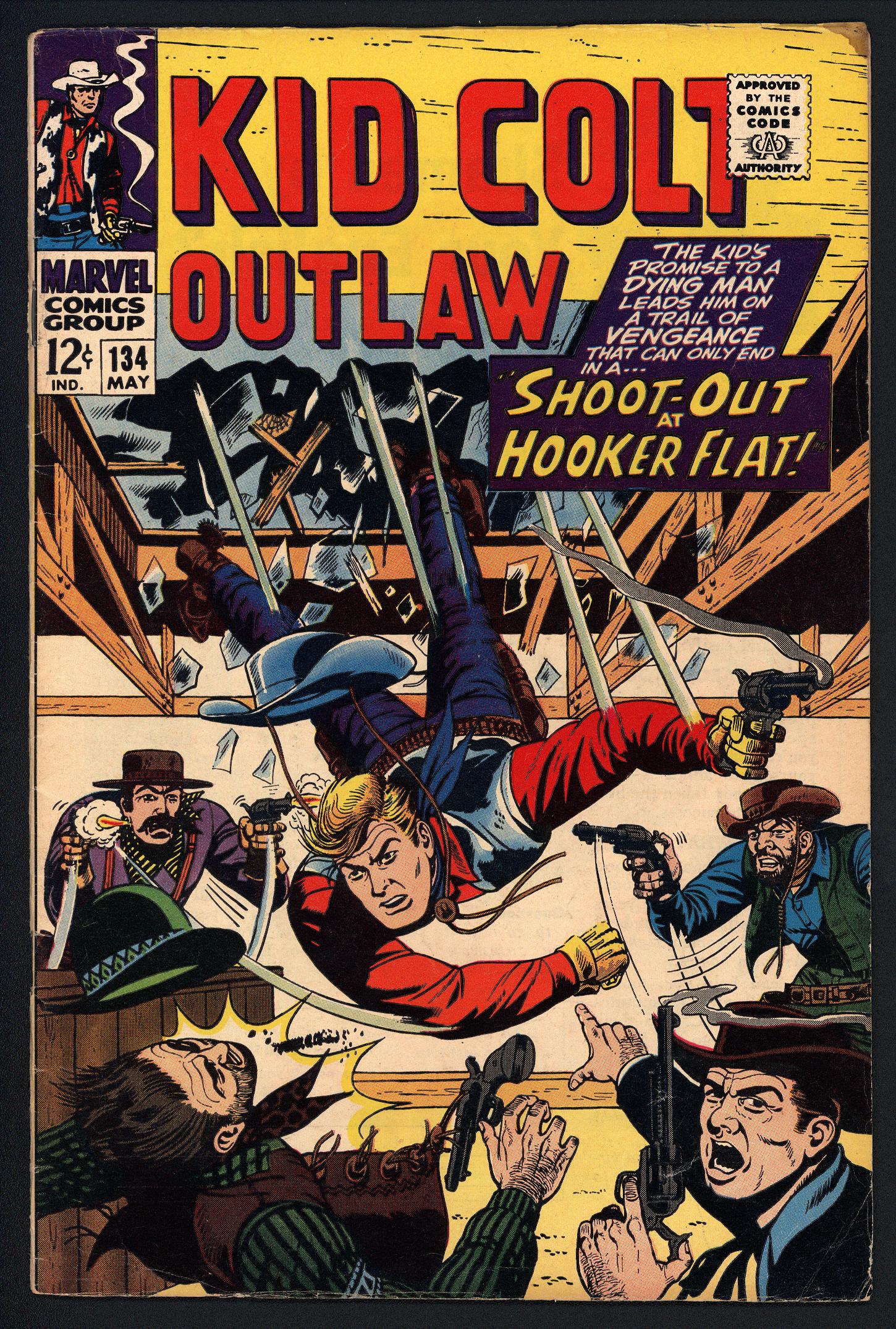KID COLT OUTLAW Front Cover