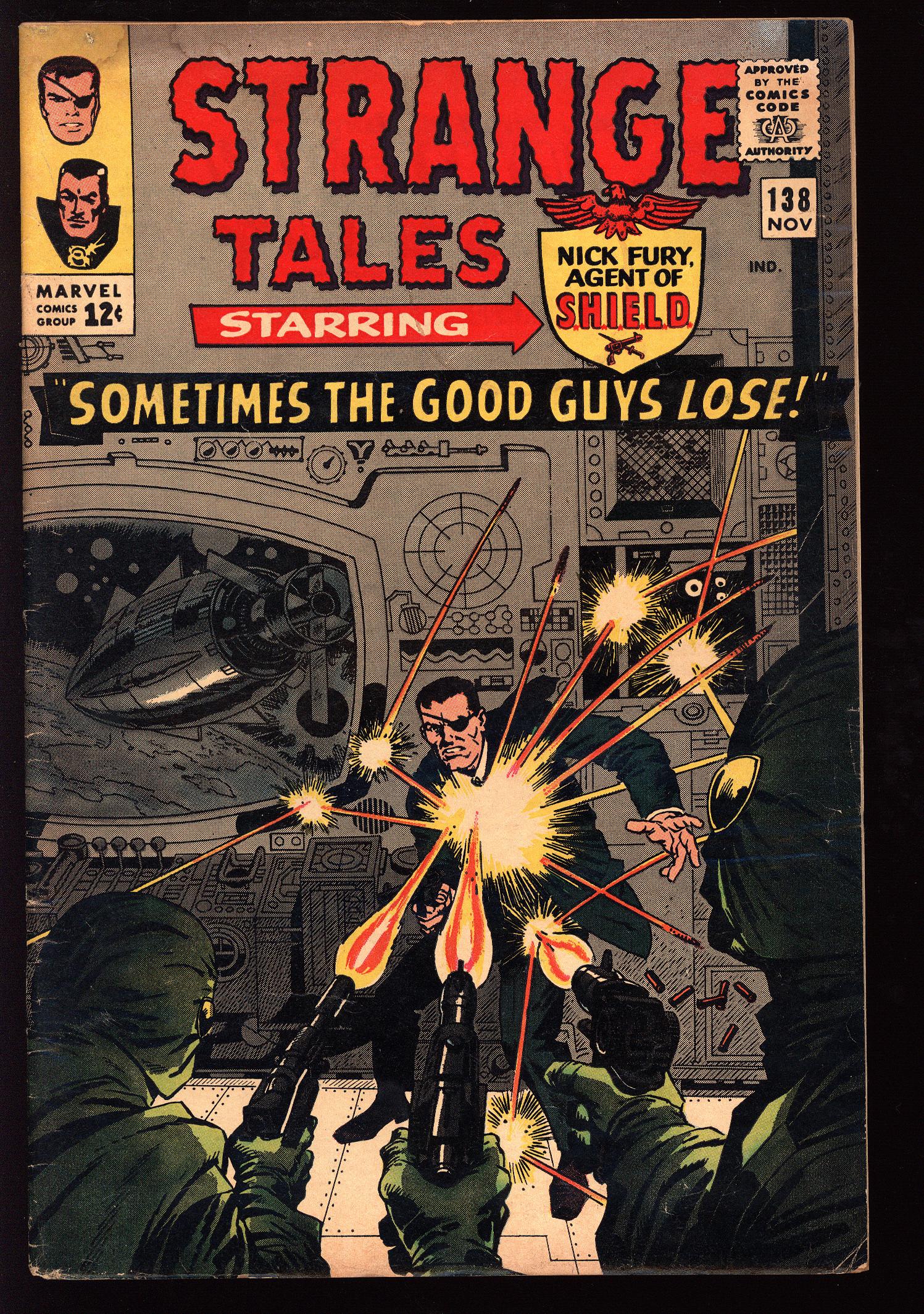 STRANGE TALES Front Cover
