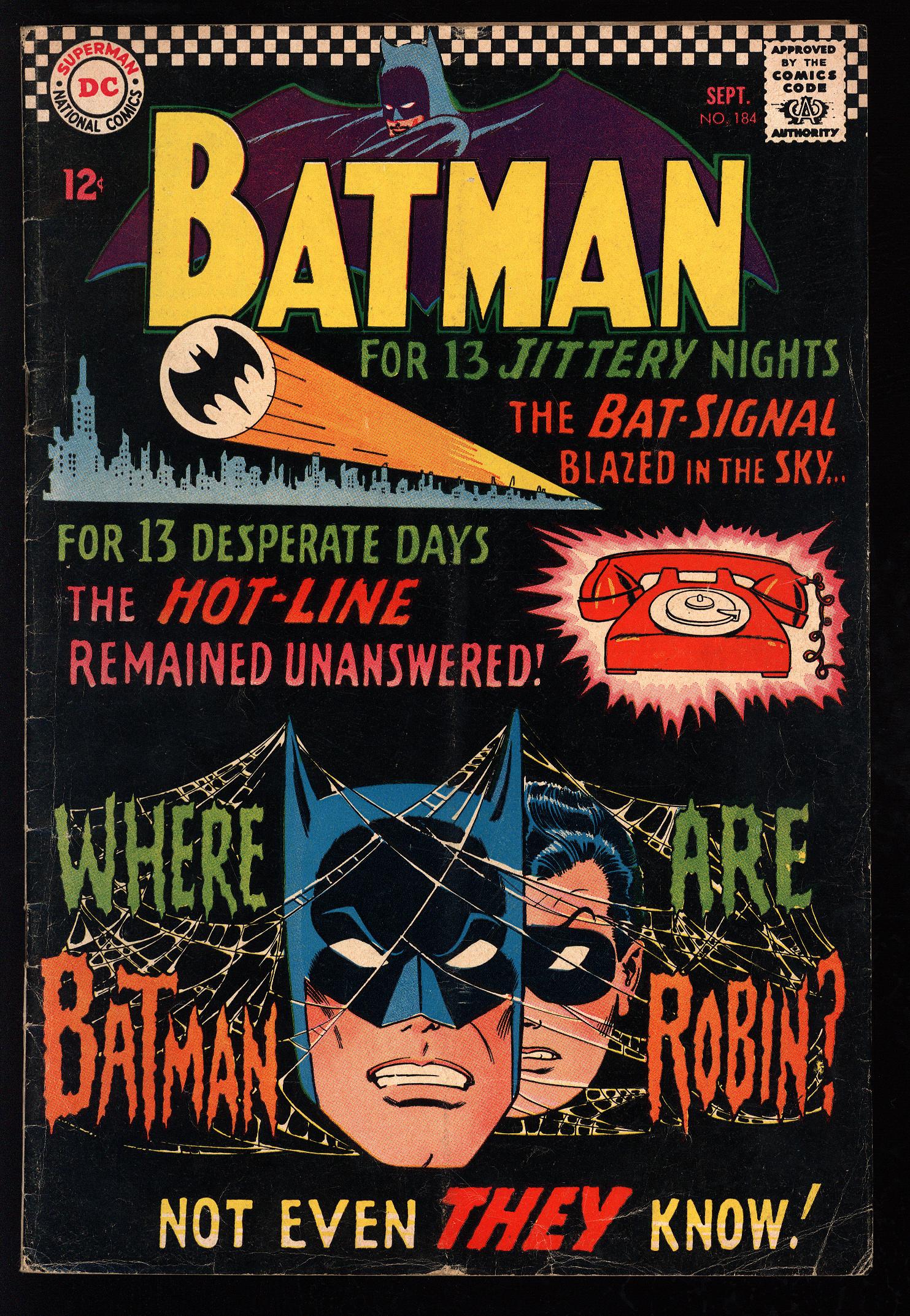 BATMAN Front Cover