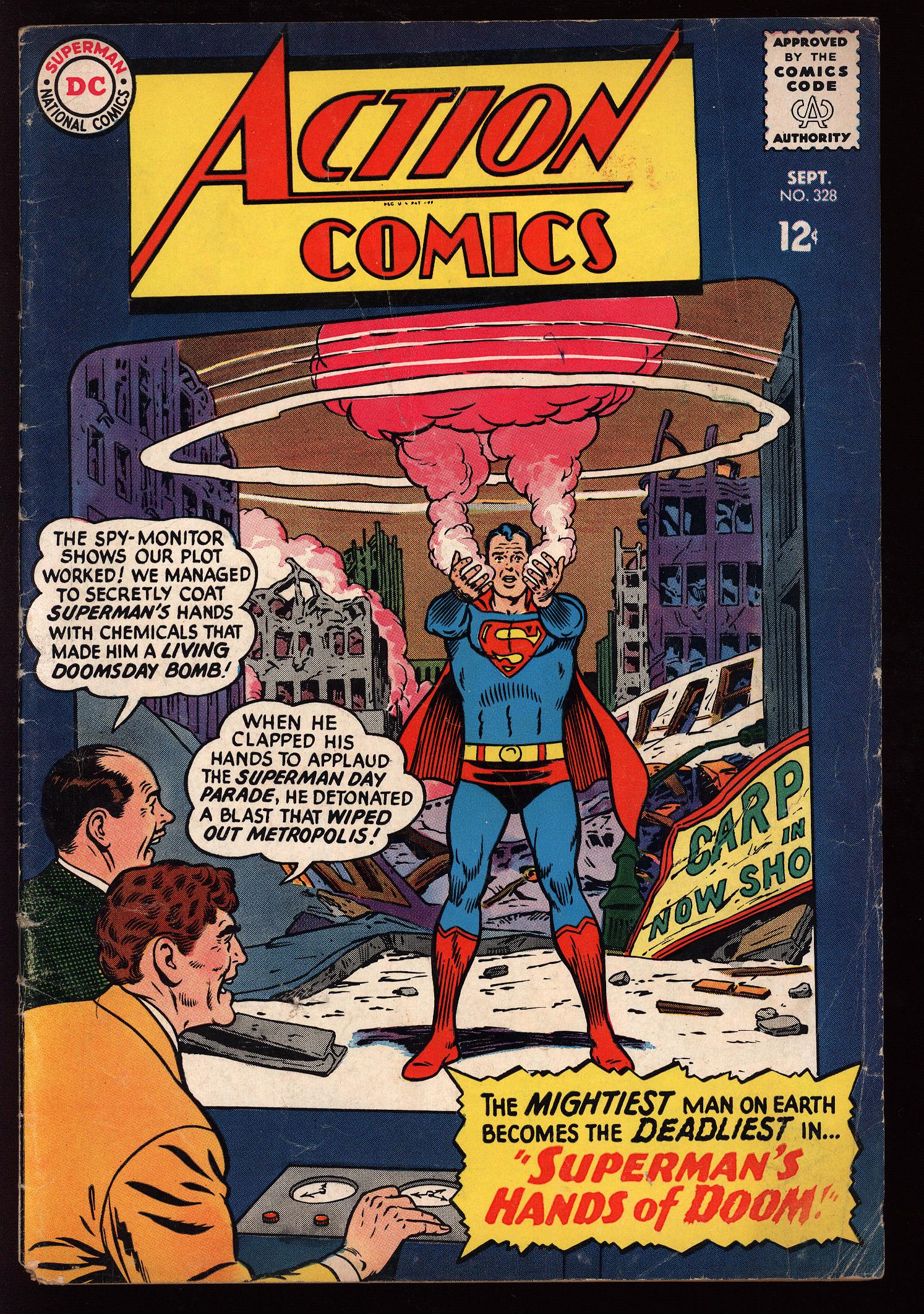 ACTION COMICS Front Cover