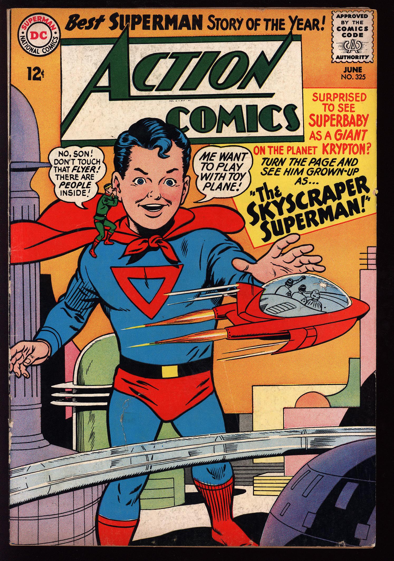 ACTION COMICS Front Cover
